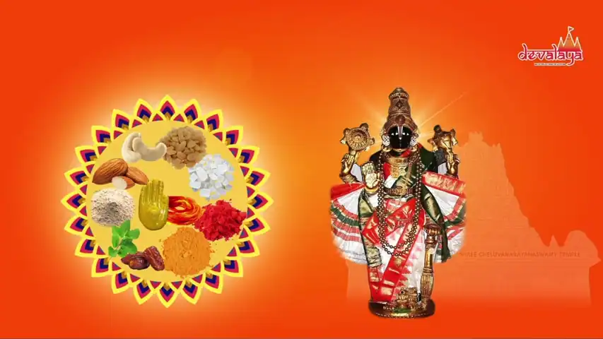 Cheluvanarayana Swamy Abhaya Hasta (Small) Prasadam